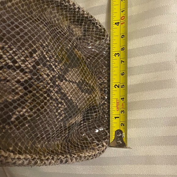 Dooney & Bourke Janine Python Snake Leather Mini Tote Satchel Crossbody Bag - Picture 13 of 15